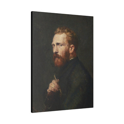 John Russell's Portrait of Vincent van Gogh (1886) - Matte Canvas, Stretched, 0.75"