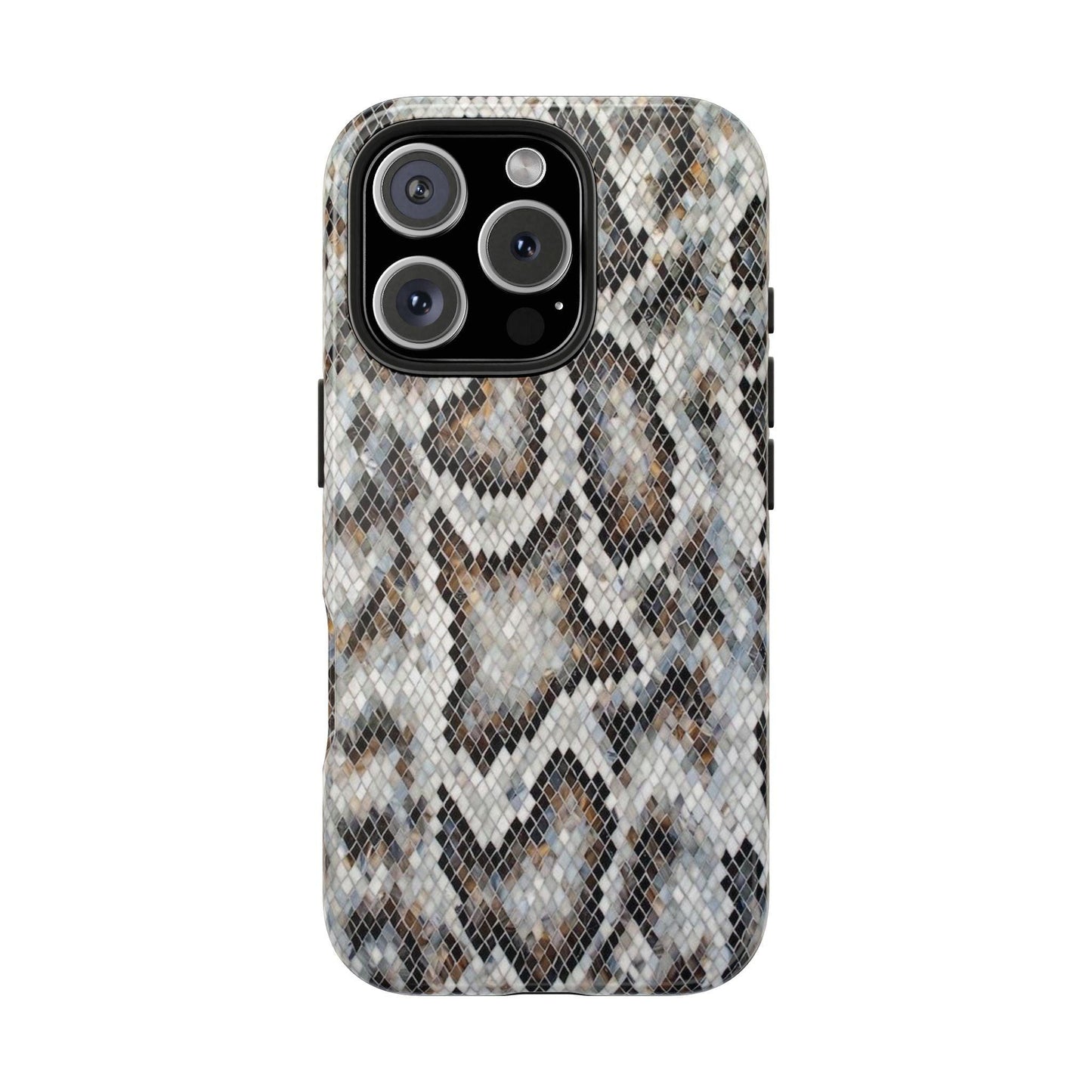 Crawler in Grey Mosaic Tough iPhone Cases