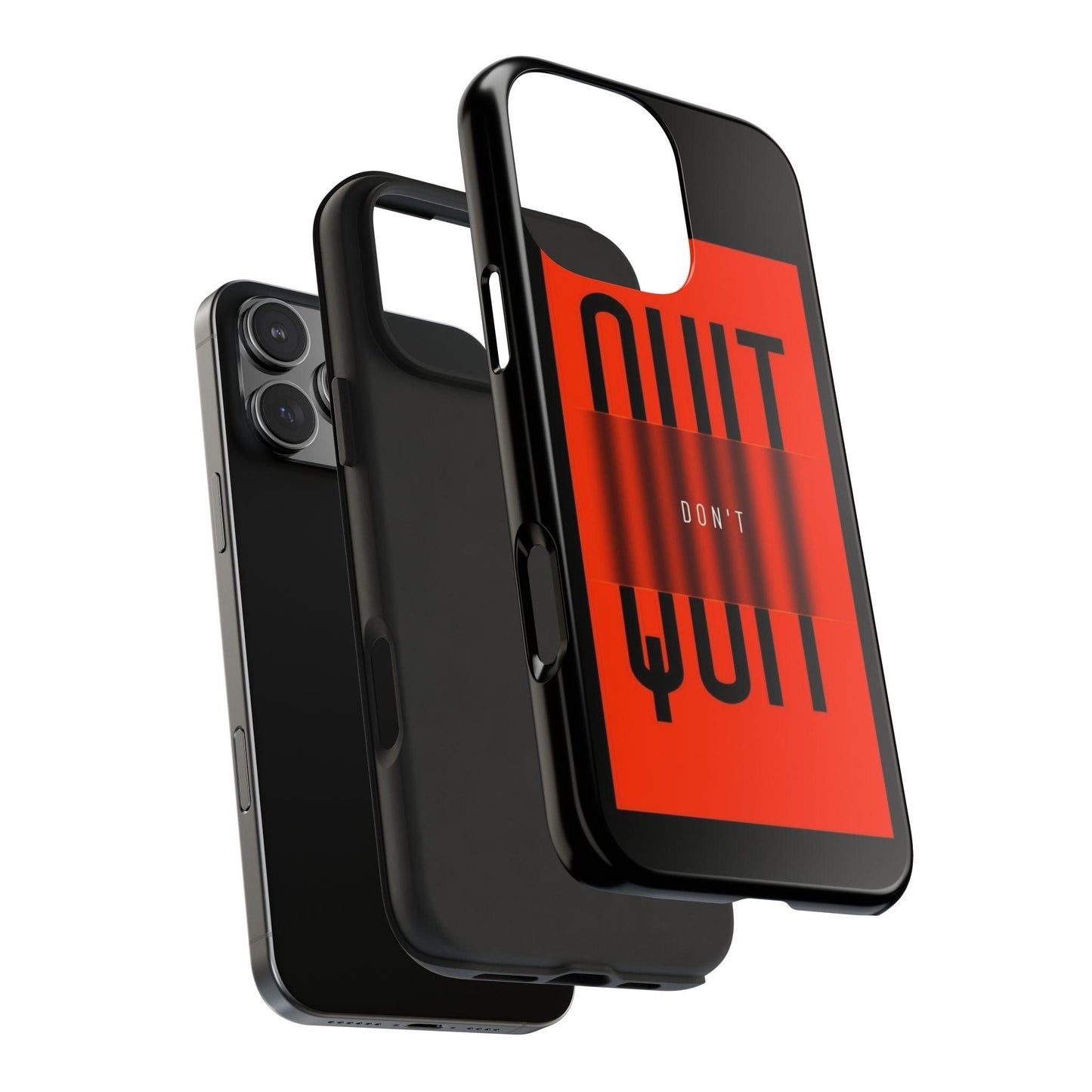 Don't Quit Tough iPhone Cases