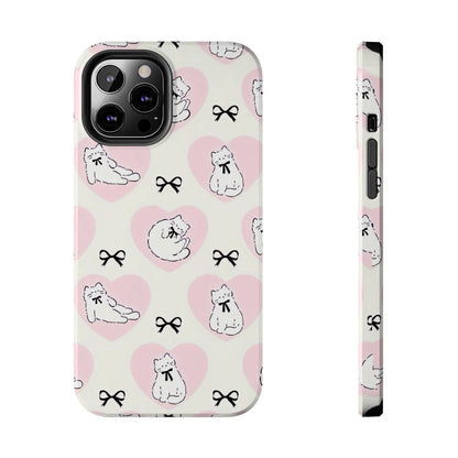 Kitty Love Affair Tough iPhone Cases