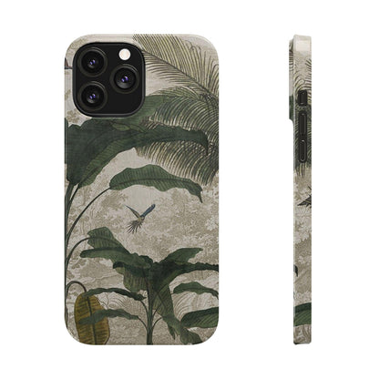 Tropical Paradise Vintage Charm iPhone Cases