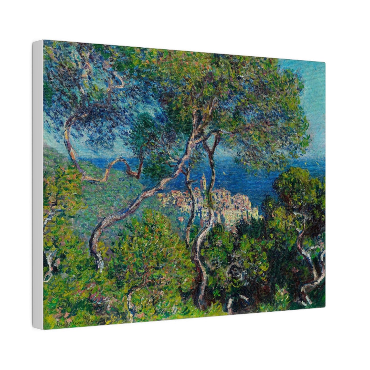 Bordighera (1884) by Claude Monet - Matte Canvas, Stretched, 0.75"