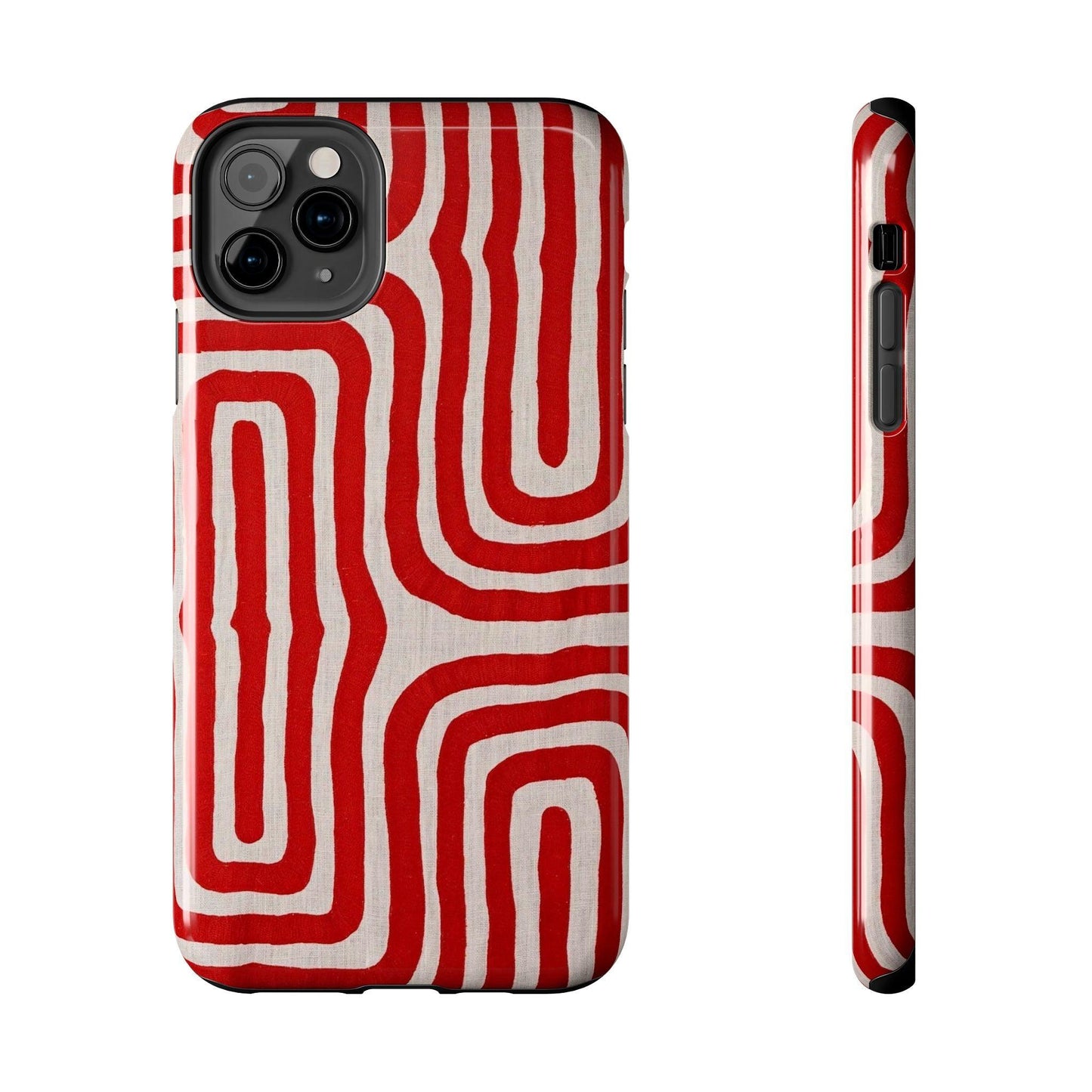 Scarlet Labyrinth Tough iPhone Cases