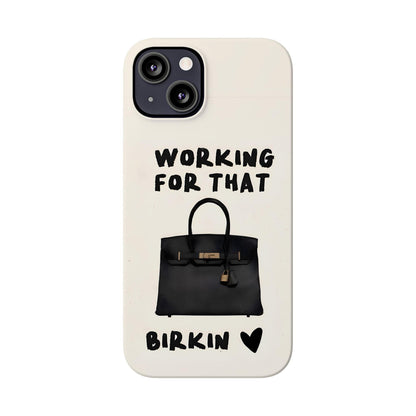 Working for that Luxe Bag Slim iPhone Cases