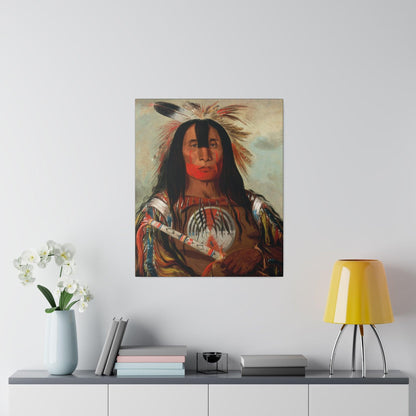 Buffalo Bulls Back Fat (1832) oil painting by George Catlin - Matte Canvas, Stretched, 0.75"