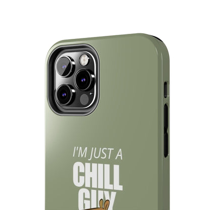 Chill Guy Meme Tough iPhone Cases