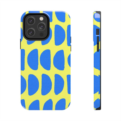 Electric Half-Moons Tough iPhone Cases