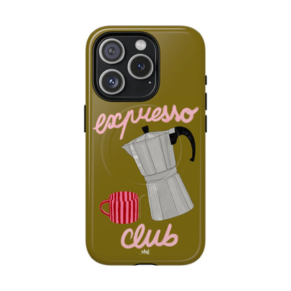 Espresso Club MagSafe Phone Case