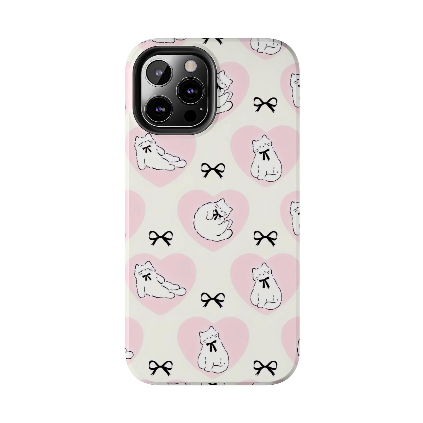 Kitty Love Affair Tough iPhone Cases