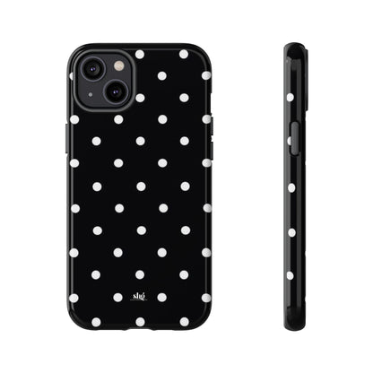 Classic Black Polka Dot Phone Case