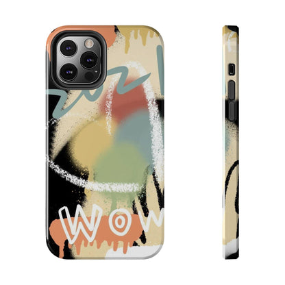 Abstract Splash: Wow Edition Tough iPhone Cases