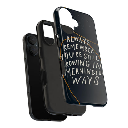 Always Growing Tough iPhone Cases