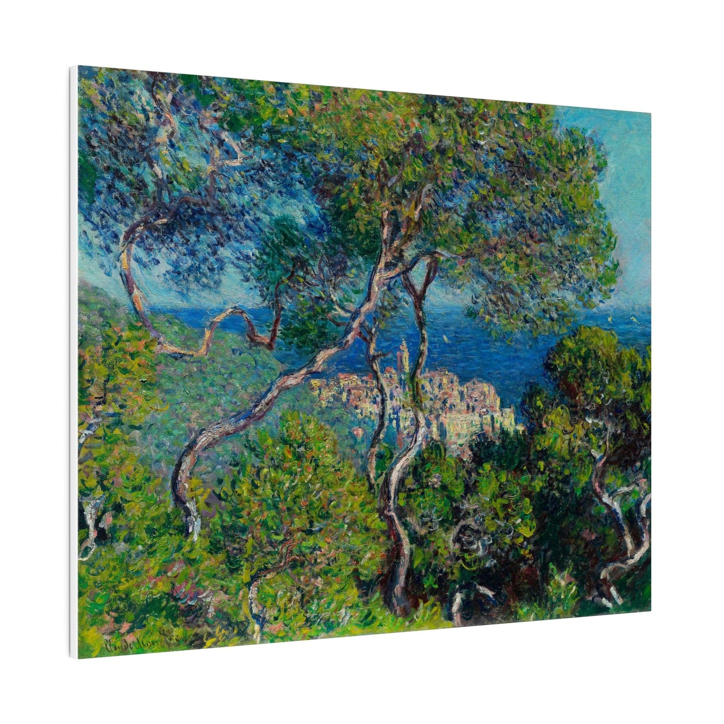 Bordighera (1884) by Claude Monet - Matte Canvas, Stretched, 0.75"