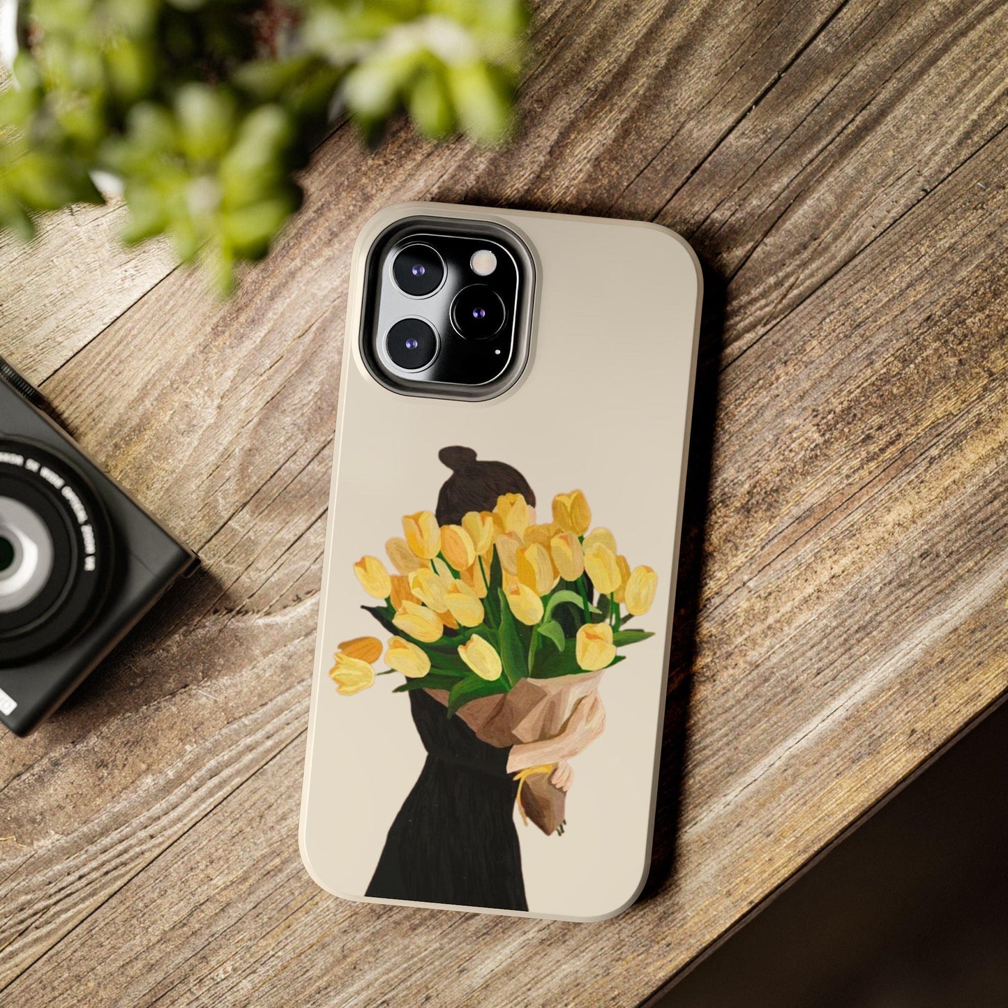 Golden Blooms: Femme Elegance Edition Tough Phone Cases