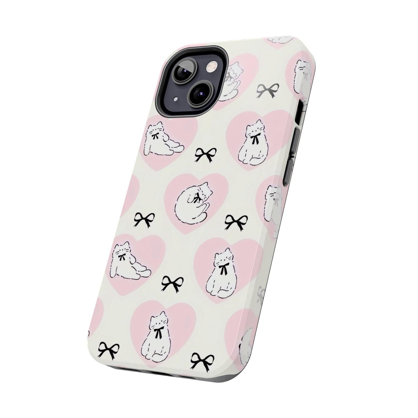 Kitty Love Affair Tough iPhone Cases