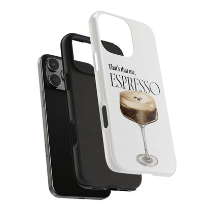 Espresso Martini Tough iPhone Cases