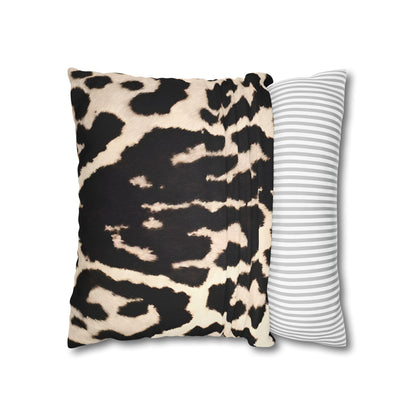 Animal Print Cushion Cover - Spun Polyester Square Pillowcase