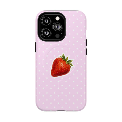 Strawberry Milk MagSafe Phone Case