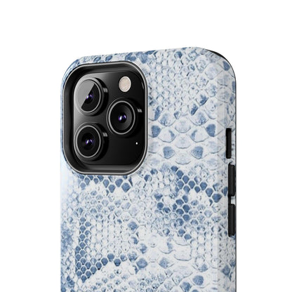 Frostbite Python Mist Tough iPhone Cases