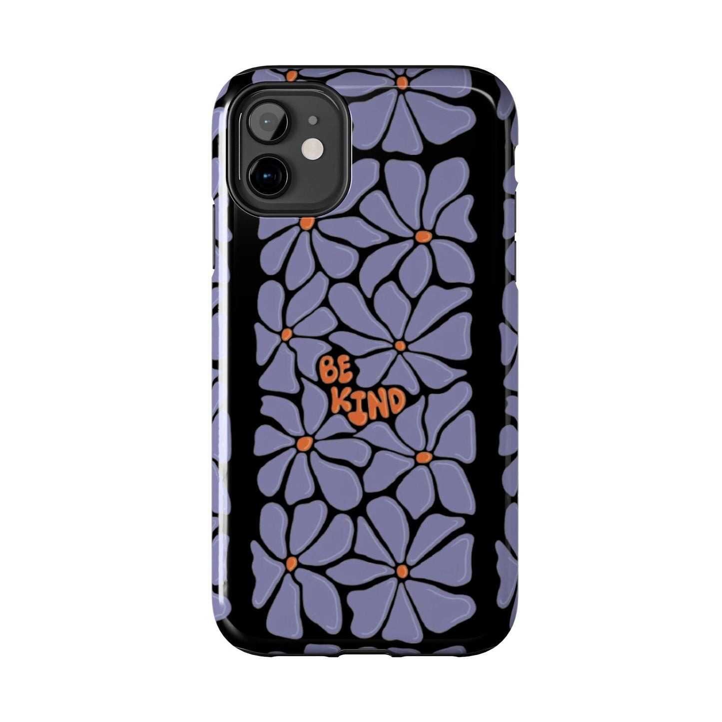 Be Kind Floral Tough iPhone Cases