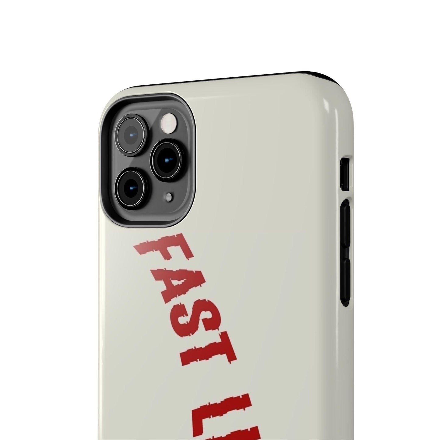 Fast Like a Race Car Tough iPhone Cases