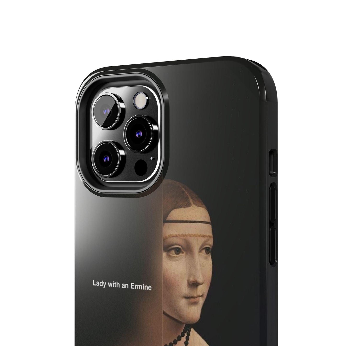 Da Vinci's Ermine Elegance Tough iPhone Cases