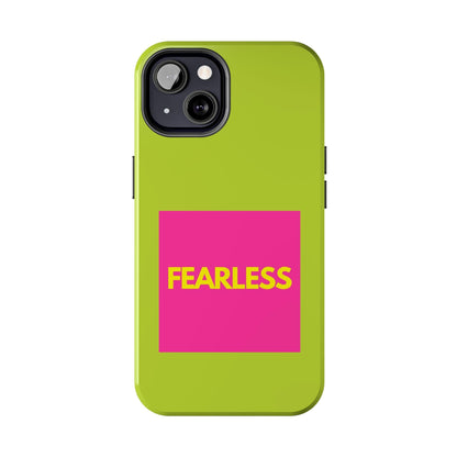 Fearless Tough Neon iPhone Cases