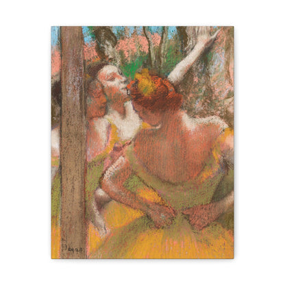 Dancers (1896) painting by Edgar Degas - Canvas Gallery Wraps