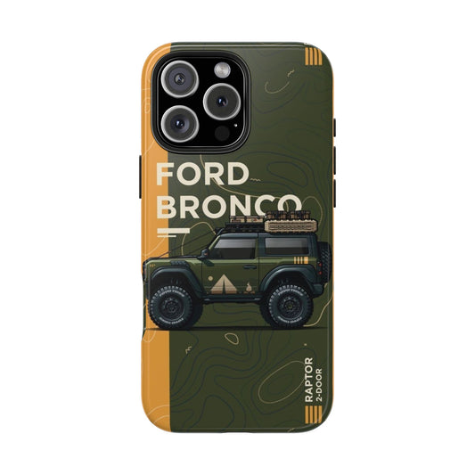 Jeep Cars Tough Phone Case - Rugged Design for Adventure Lovers