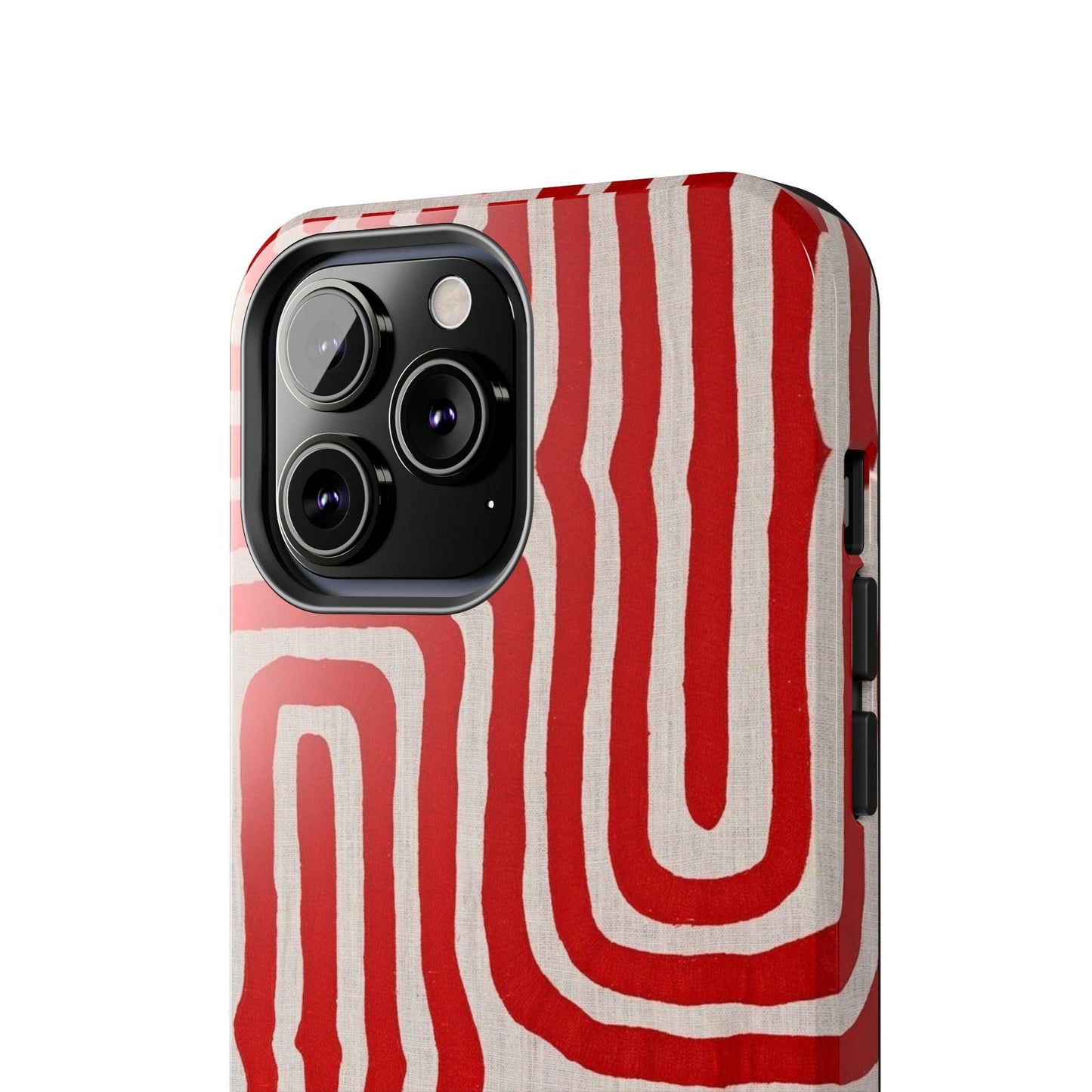 Scarlet Labyrinth Tough iPhone Cases