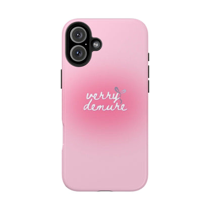 Verry Demure Aura Tough iPhone Cases