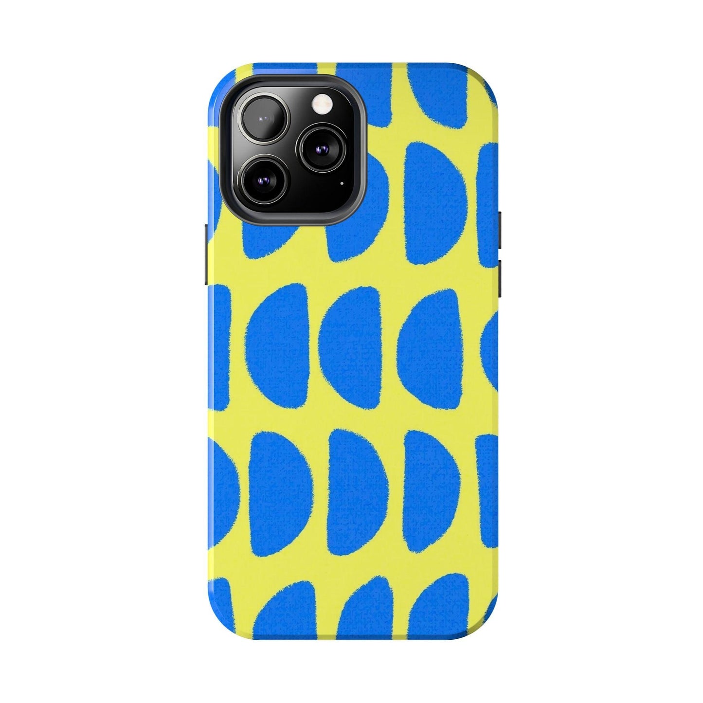 Electric Half-Moons Tough iPhone Cases