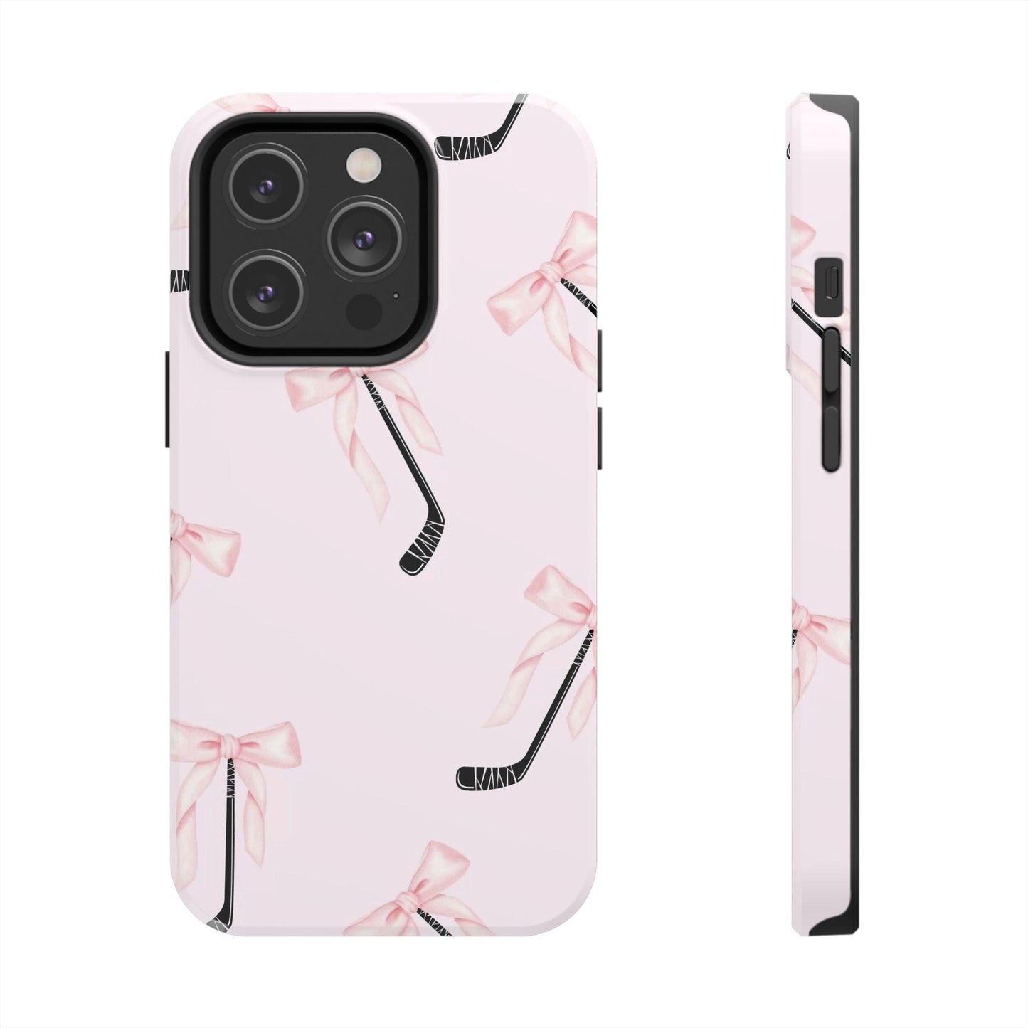 Blush & Puck Elegance Tough iPhone Cases