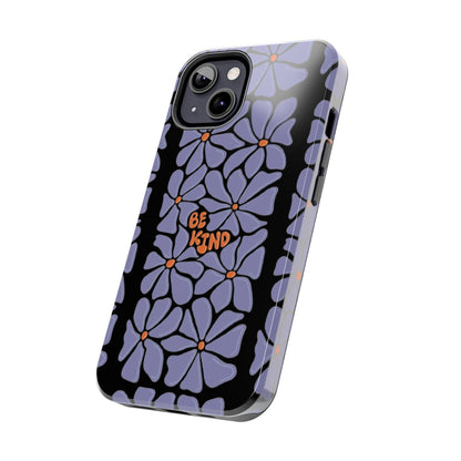 Be Kind Floral Tough iPhone Cases