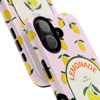 Minty Lemon MagSafe Phone Case