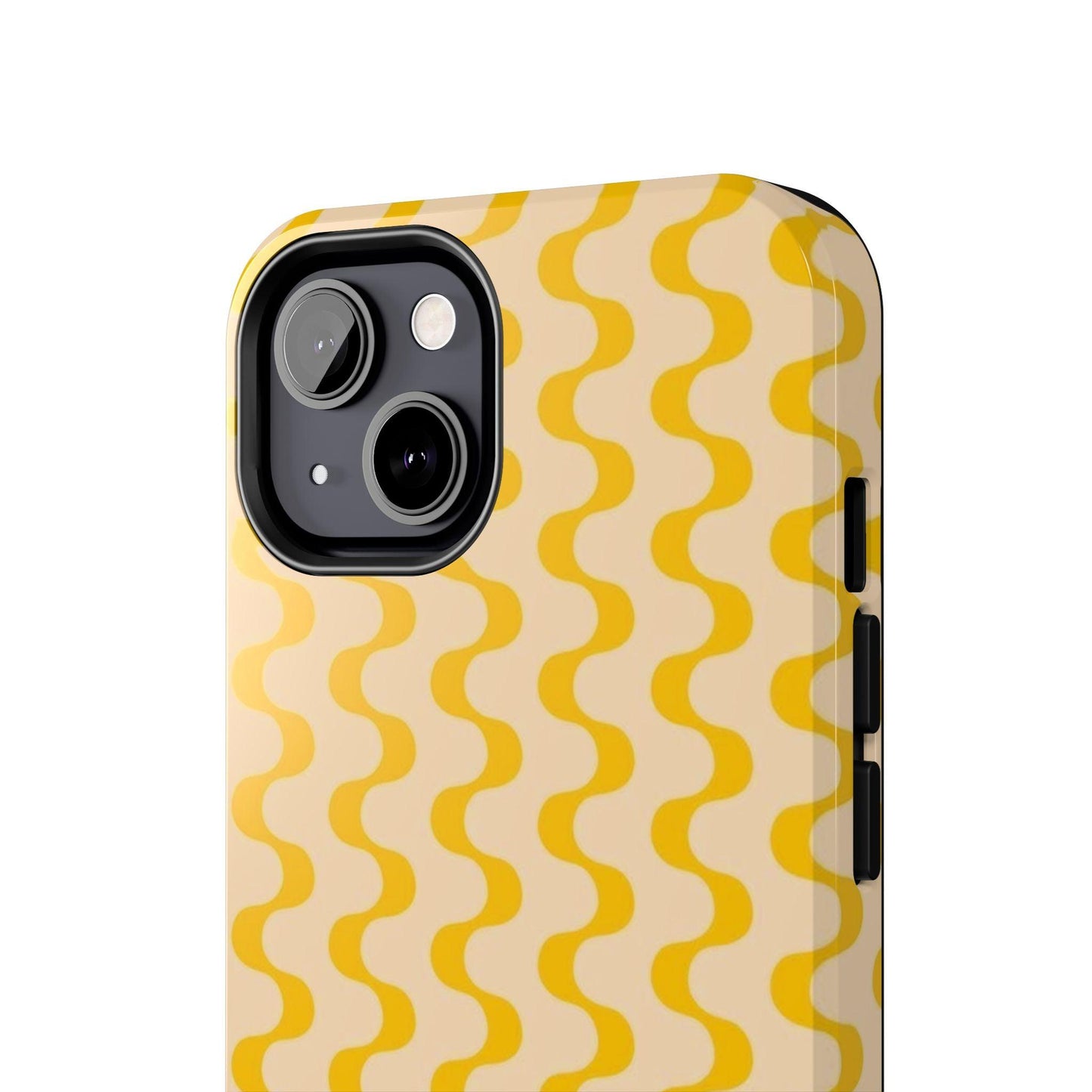 Yellow Dancing Dunes Tough iPhone Cases