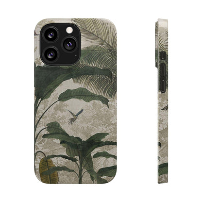 Tropical Paradise Vintage Charm iPhone Cases