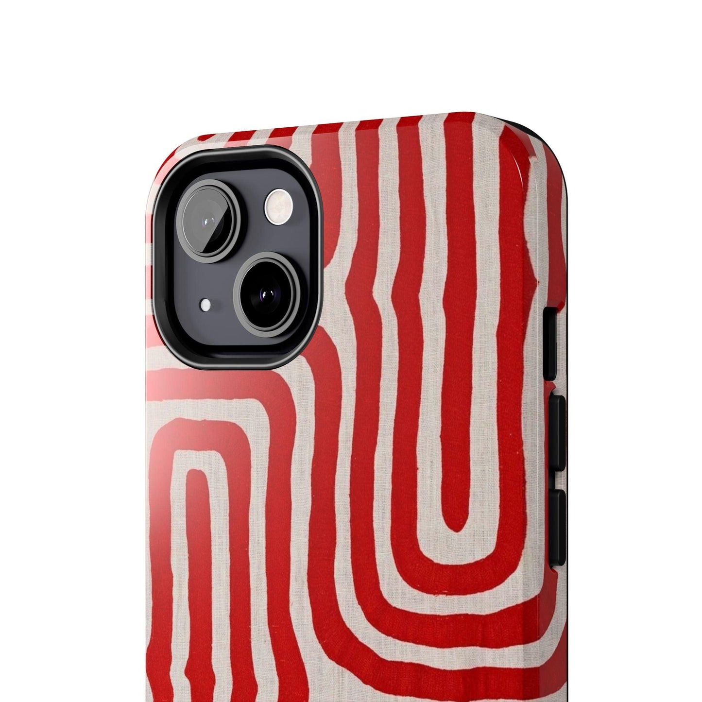 Scarlet Labyrinth Tough iPhone Cases