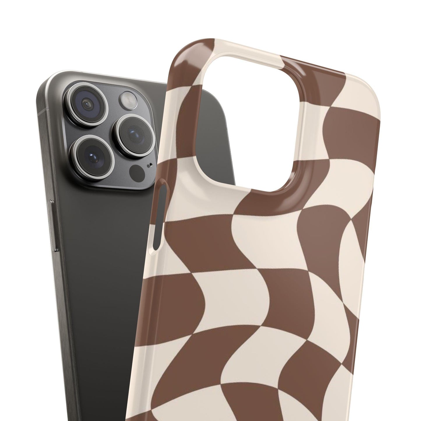 Mocha Mirage Snap iPhone Cases