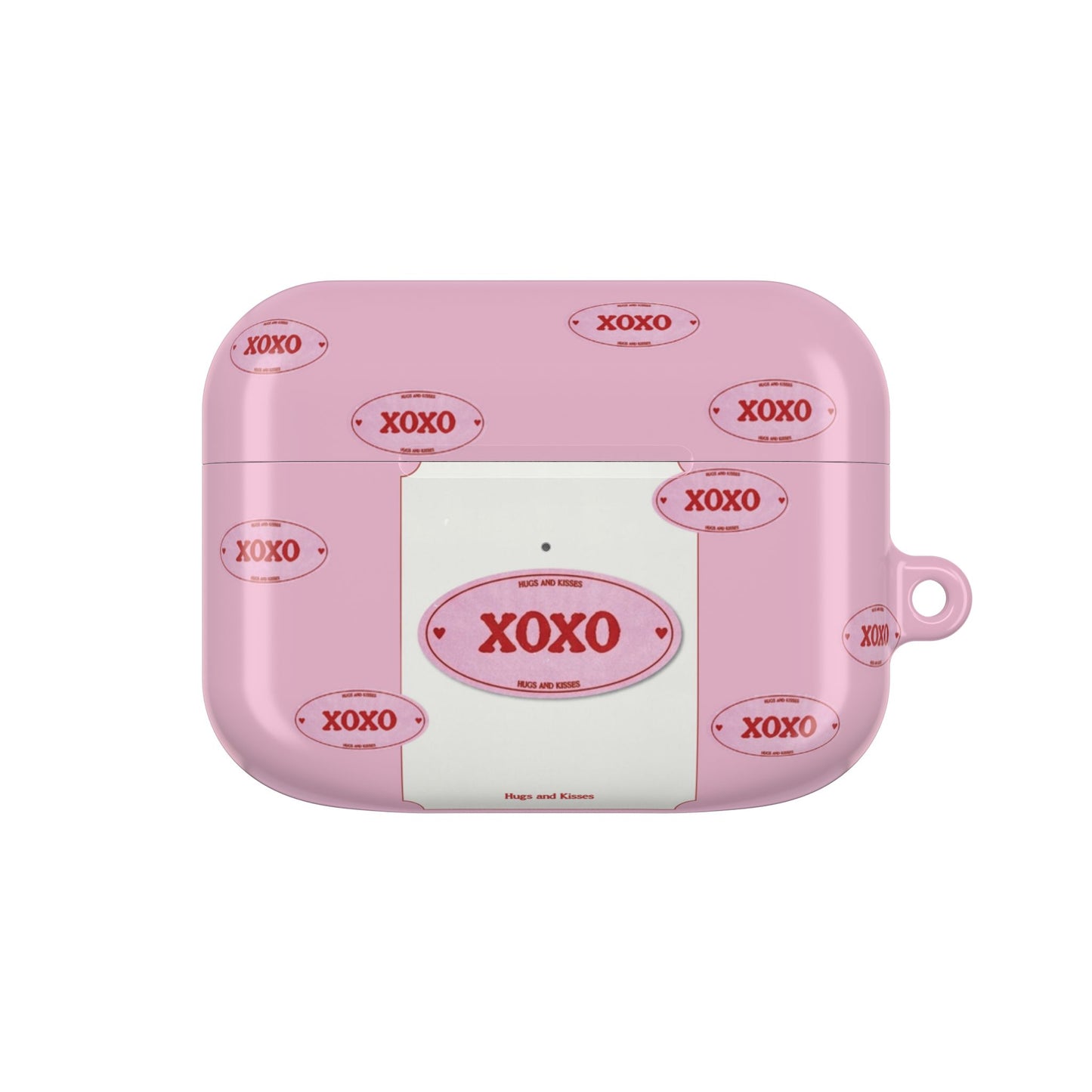 Cute Pink XOXO AirPod Case