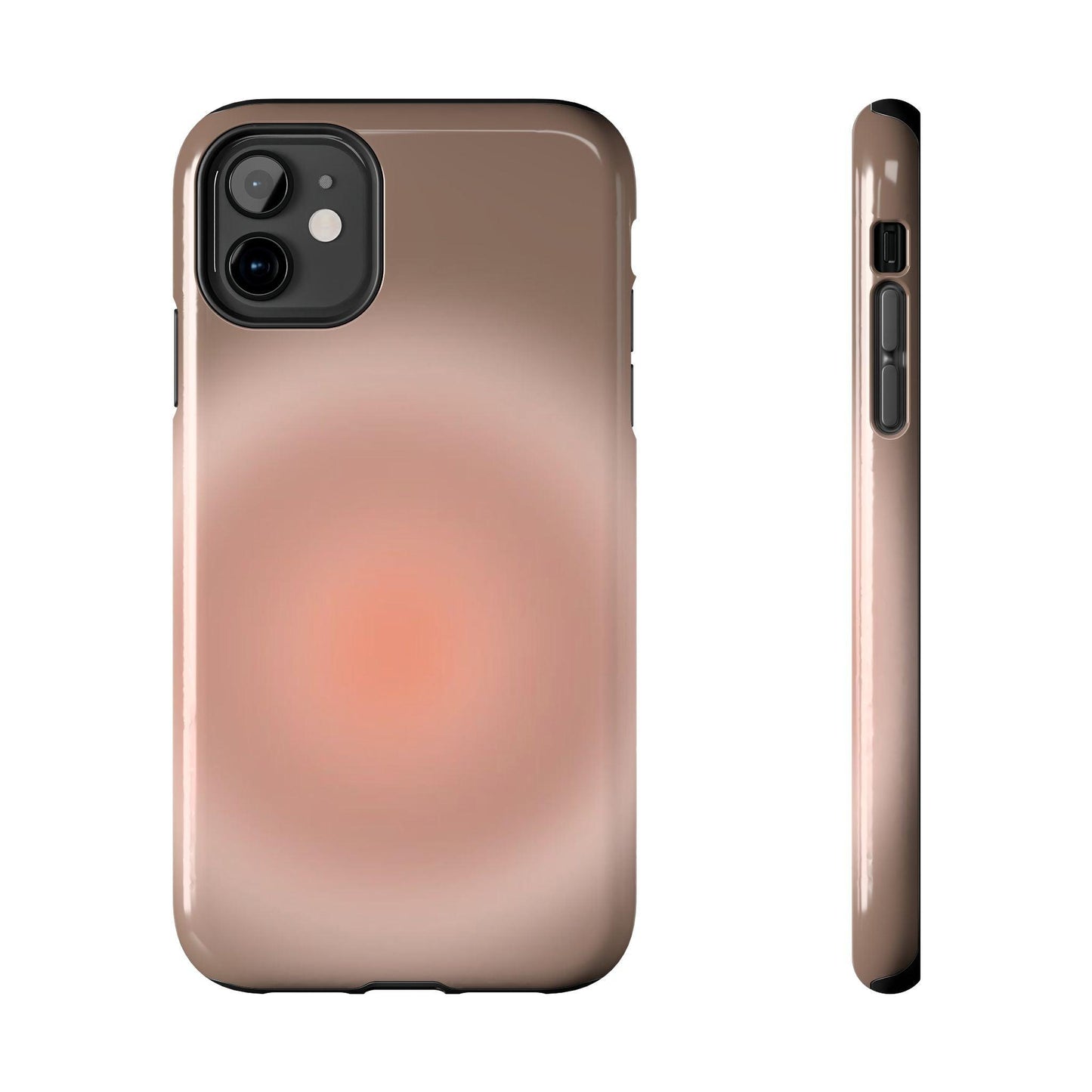 Taupe Aura Tough iPhone Cases