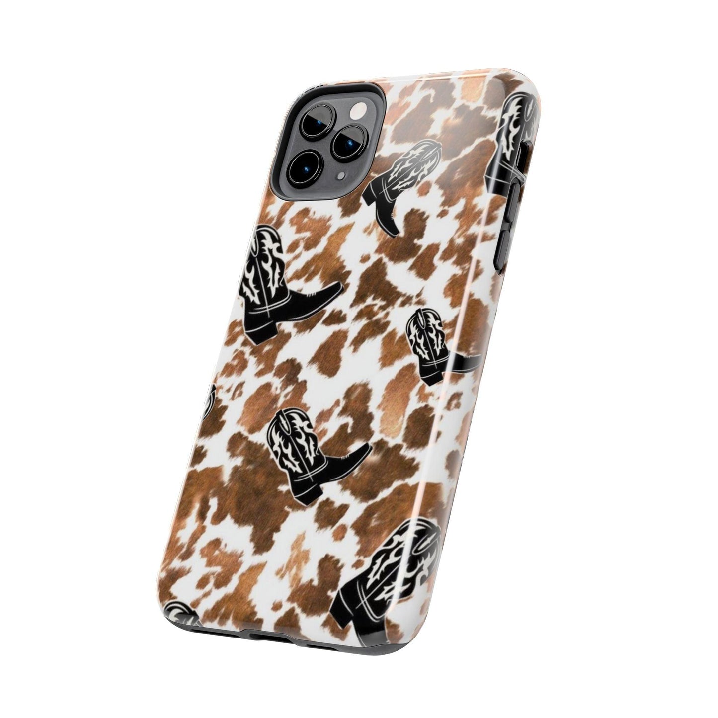 Moo & Boots Mania Tough iPhone Cases