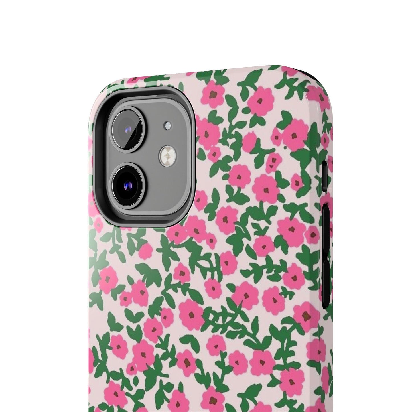 Spring Edition Pink Floral Tough iPhone Cases