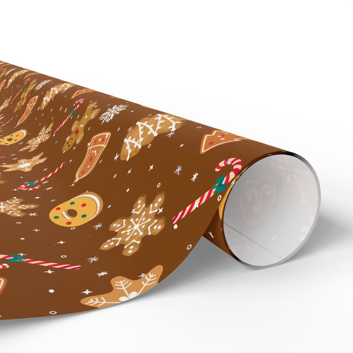 The Cookie Wonderland Brown Wrapping Paper Roll