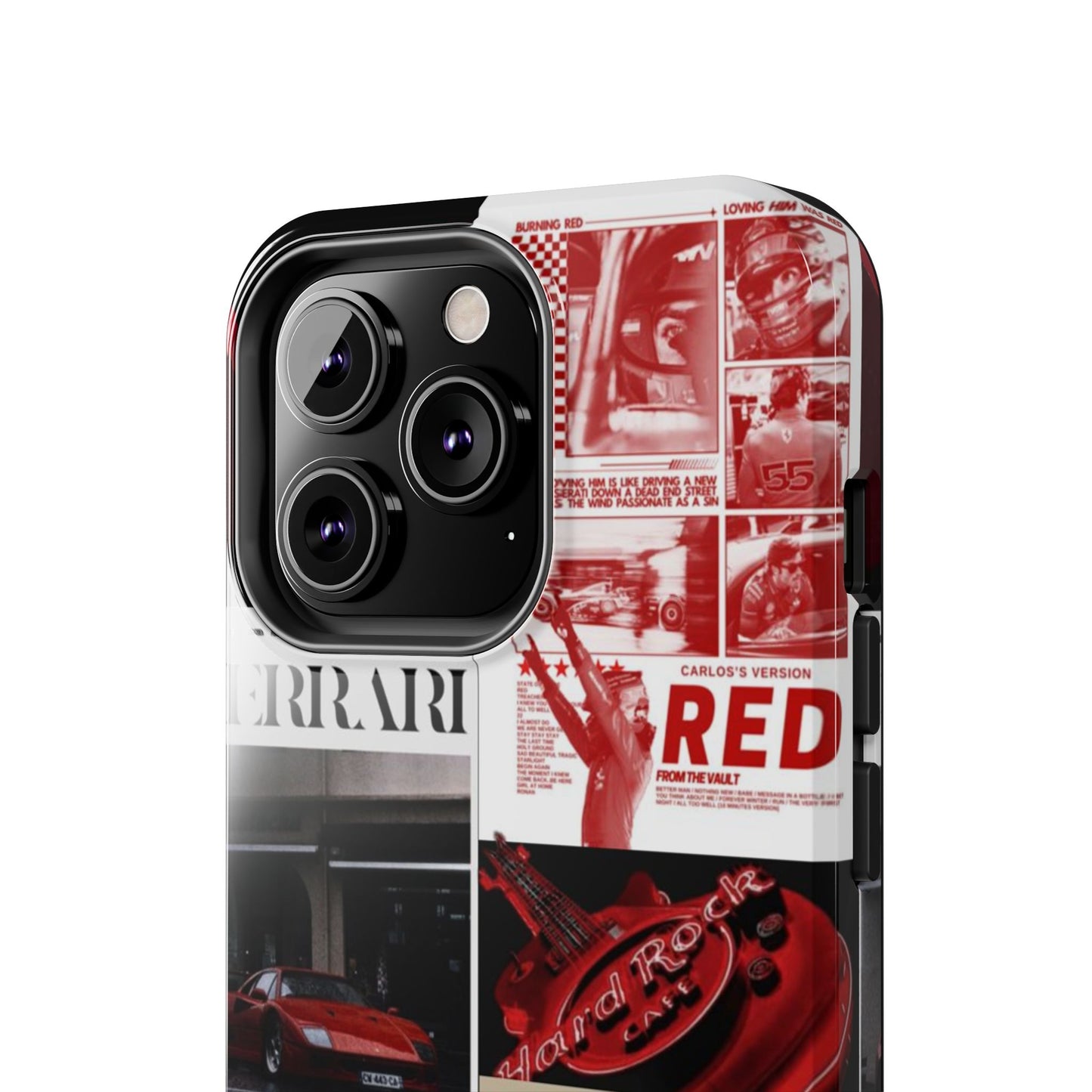 Race Car-Inspired Tough Phone Case - Automotive Passion for Car Enthusiasts