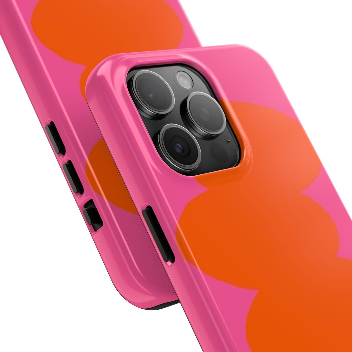 Pink Tangerine Blush Tough iPhone Cases