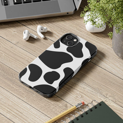 Moo-dern Elegance Tough iPhone Cases