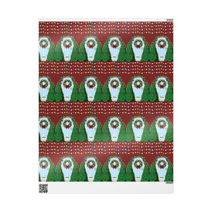 Home for Christmas Wrapping Paper Roll