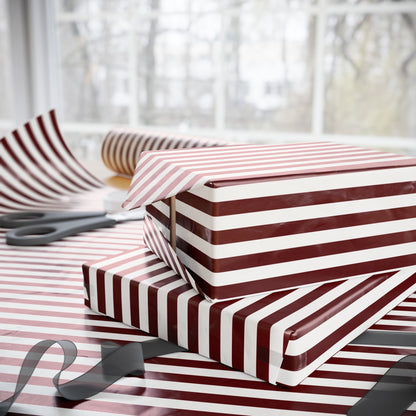 The Noël Stripe Gift Wrapping Paper Roll