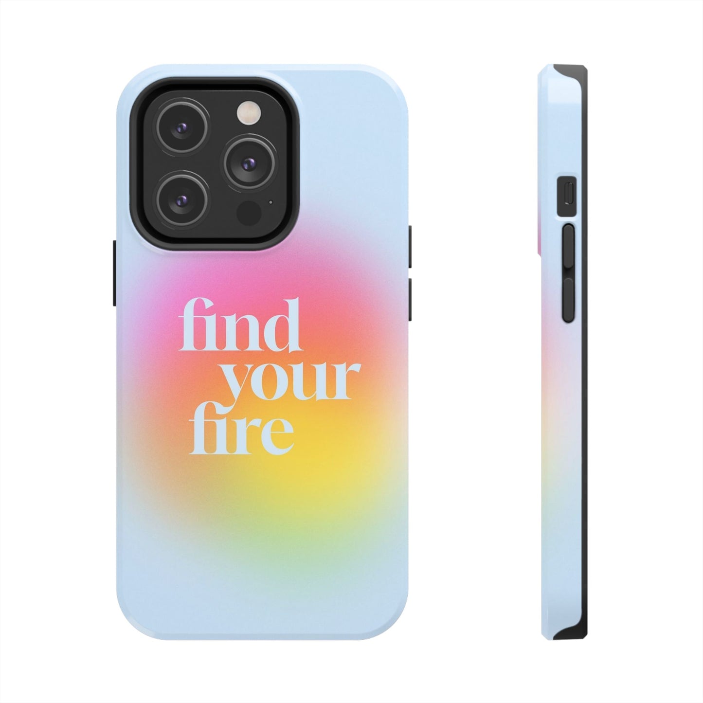 Fine Your Fire Aura iPhone Cases